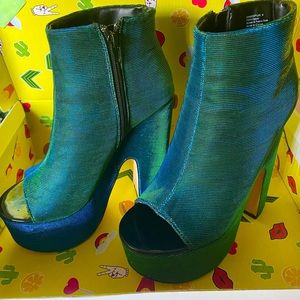 Lemon Drop by Privileged iridescent shoes